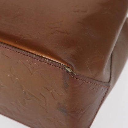 Louis Vuitton Reade Handbag Monogram Vernis, BROWN, PATENT_LEATHER, Tote bag