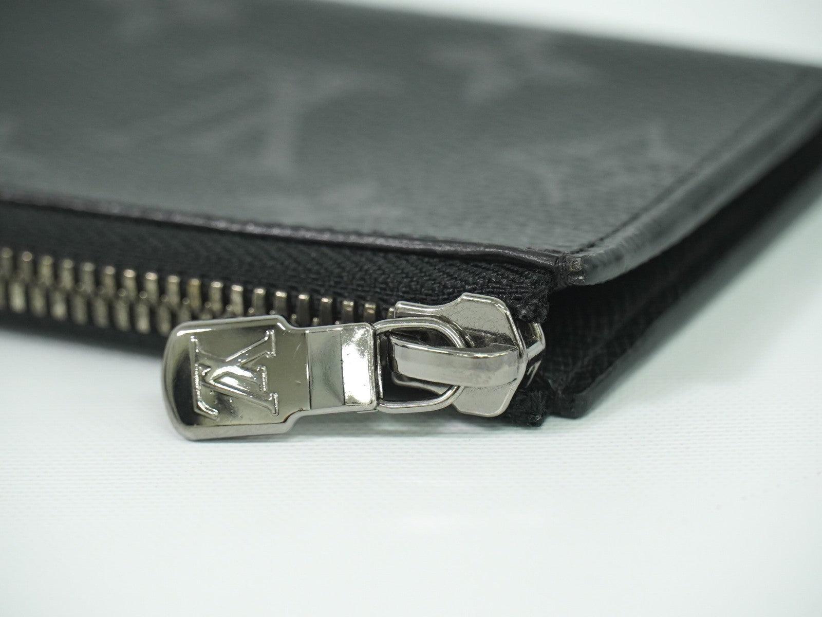 Louis Vuitton Eclipse Porte Monnaie Monogram Canvas, BLACK, CANVAS, Wallets