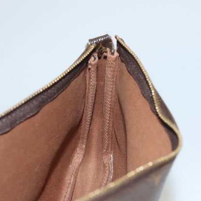 Louis Vuitton Pochette Accessoires Monogram Canvas, BROWN, CANVAS, Clutche & pouche