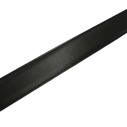 Hermes Constance Reversible Belt Leather, BLACK, LEATHER, Belts