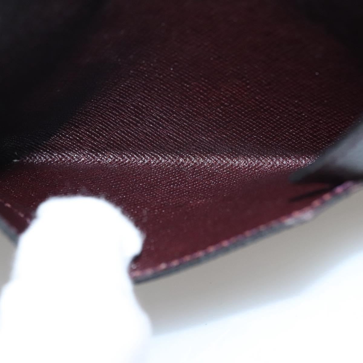 Louis Vuitton Envelope Pouch Epi Leather, BURGUNDY, LEATHER, Clutche & pouche