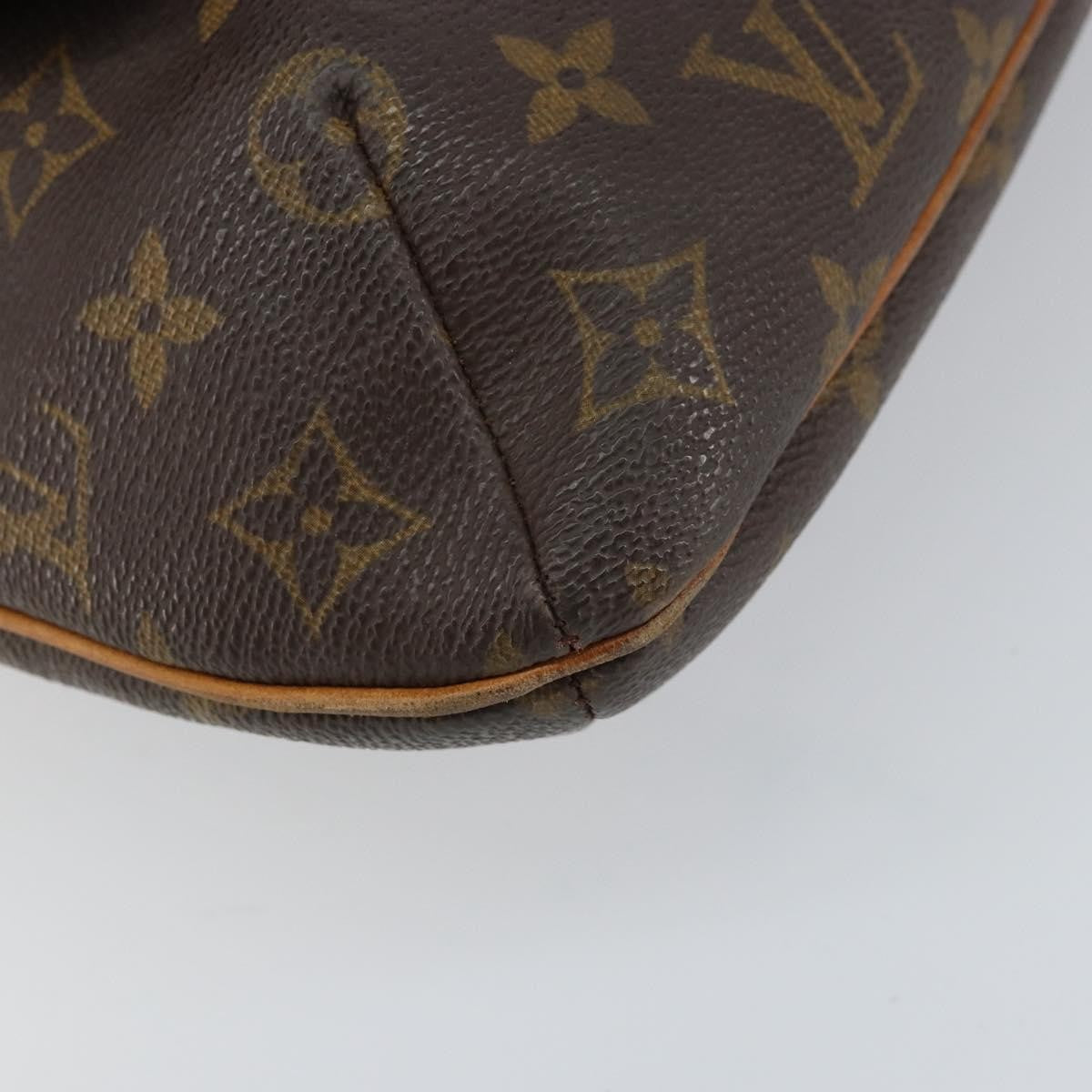 Louis Vuitton Musette Salsa Handbag Monogram Canvas, BROWN, CANVAS, Shoulder bag
