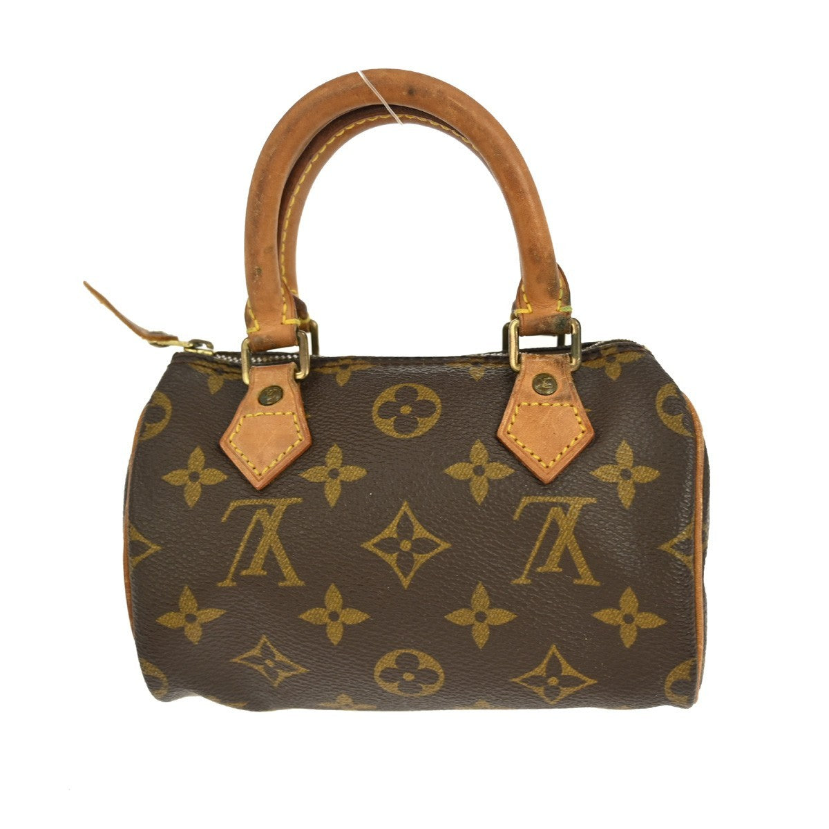 Louis Vuitton Speedy Mini HL Handbag Monogram Canvas, BROWN, CANVAS, Handbag
