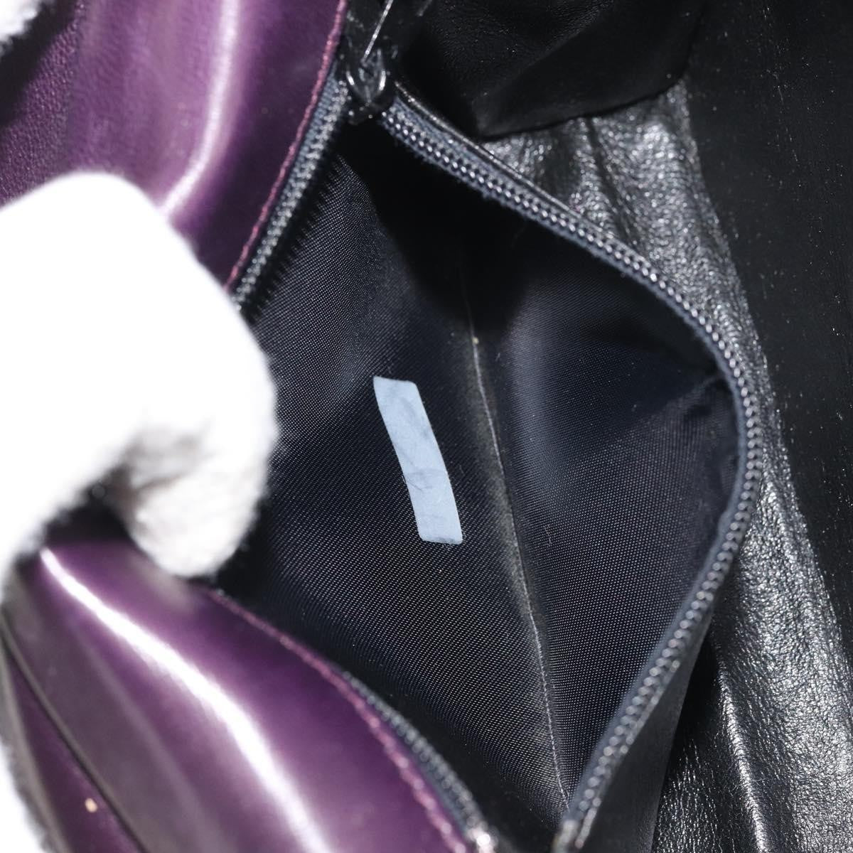 Chanel Wallet on Chain Quilted Velvet, Purple, Velvet, Handbag