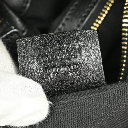 Gucci Pelham Tote Studded GG Canvas, BLACK, CANVAS, Tote bag