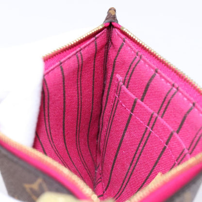 Louis Vuitton Neverfull Pochette Monogram Canvas, BROWN, CANVAS, Tote bag