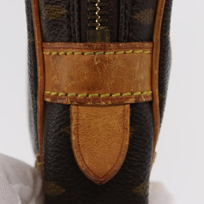 Louis Vuitton Marly Dragonne Clutch Monogram Canvas, BROWN, CANVAS, Clutche & pouche