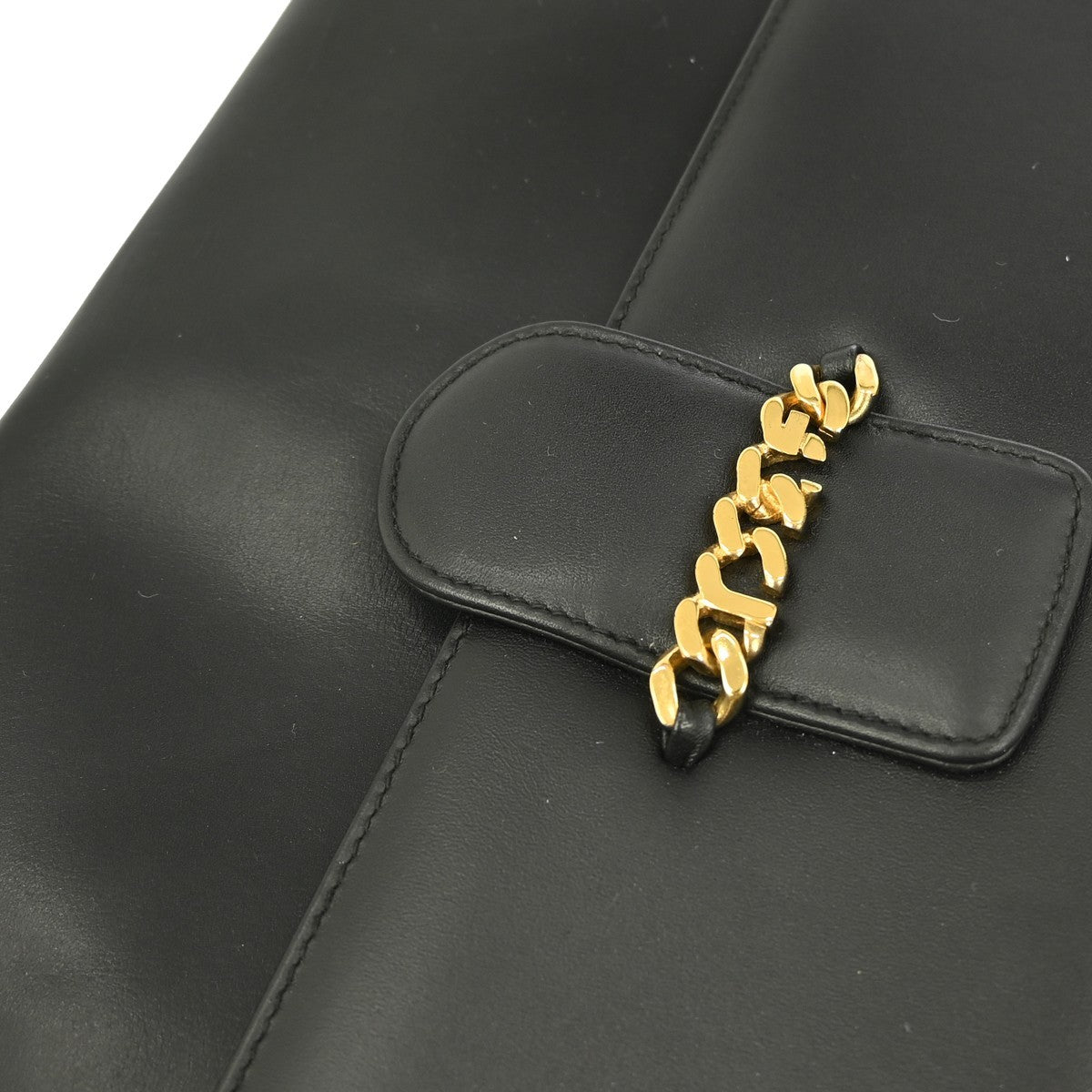 Gucci Vintage Shoulder Bag Leather, BLACK, LEATHER, Shoulder bag