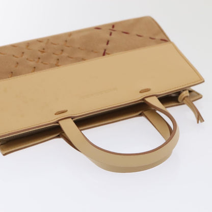 Burberry Vintage Handbag Leather, BEIGE, LEATHER, Handbag