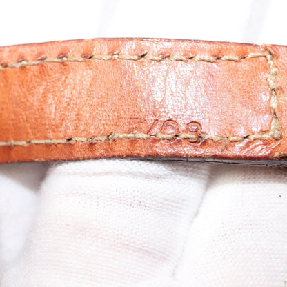 Celine Macadam Shoulder Bag PVC Leather, BROWN, CANVAS, Shoulder bag