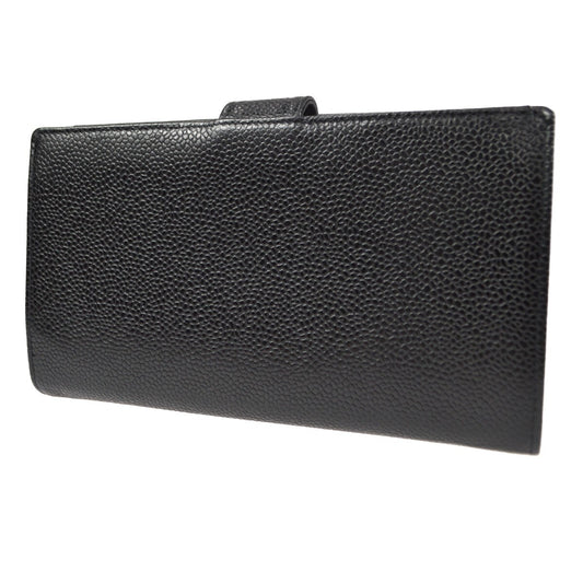 Chanel Timeless CC French Wallet Caviar, BLACK, LEATHER, Wallets