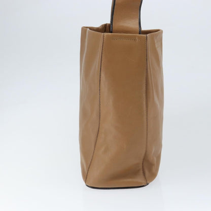 Prada Vintage Shoulder Bag Leather, BROWN, LEATHER, Shoulder bag