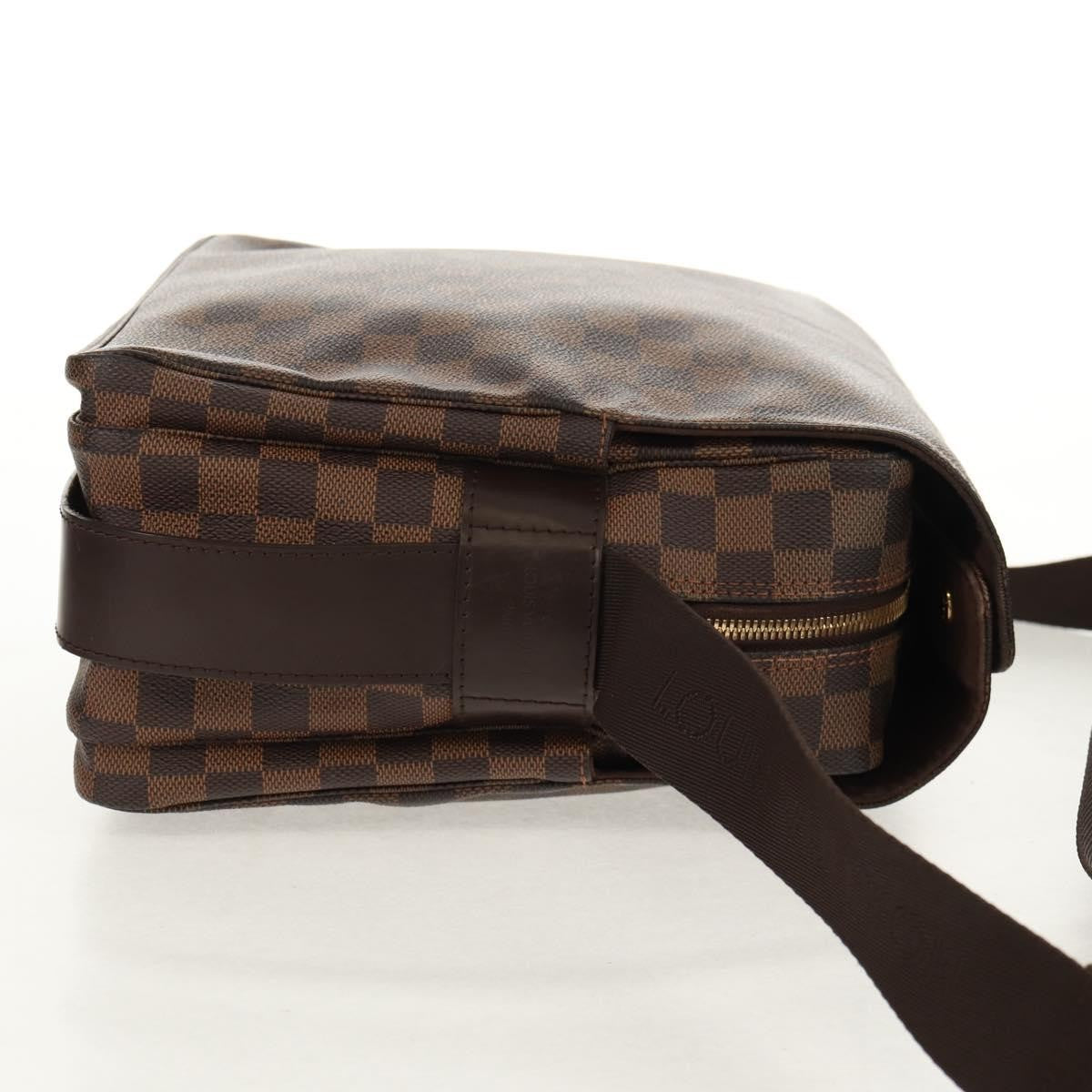 Louis Vuitton Naviglio Handbag Damier, BROWN, CANVAS, Shoulder bag