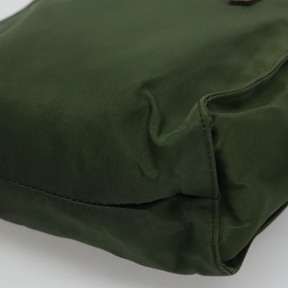 Prada Vintage Handbag Tessuto, KHAKI, NYLON, Handbag