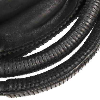 Loewe Anagram Logo Nappa Aire Hand Bag Leather, BLACK, LEATHER, Handbag