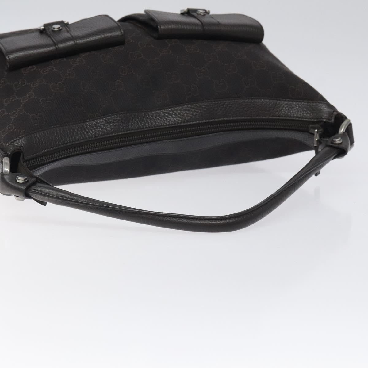 Gucci Abbey Pocket Hobo GG Canvas, BROWN, CANVAS, Shoulder bag