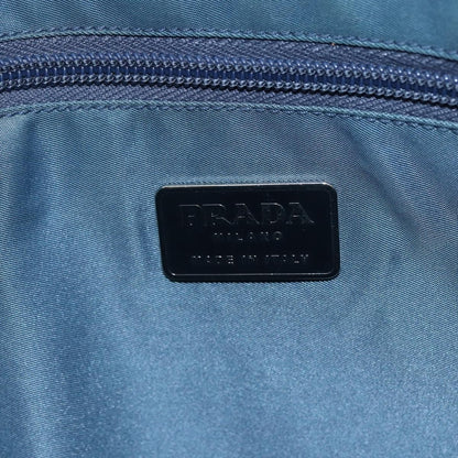 Prada Vintage Tote Tessuto, BLUE, NYLON, Shoulder bag