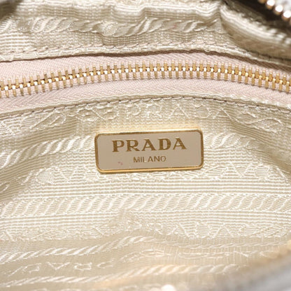 Prada Vintage Pouch Tessuto, GRAY, CANVAS, Clutche & pouche