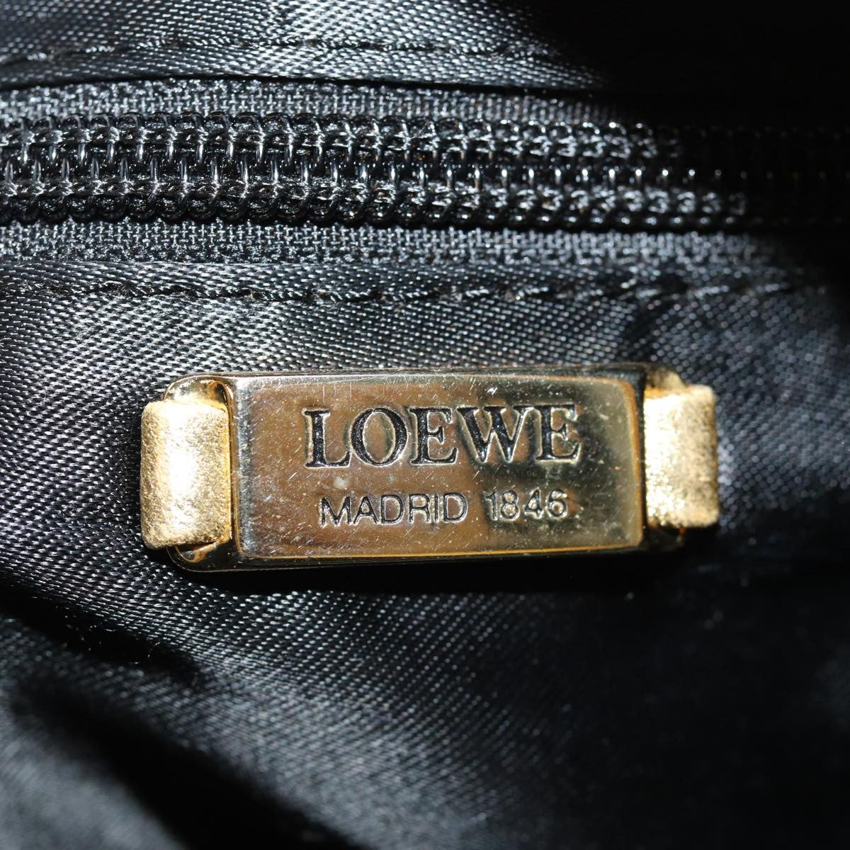 Loewe Flamenco Bag Leather, GOLD, LEATHER, Handbag