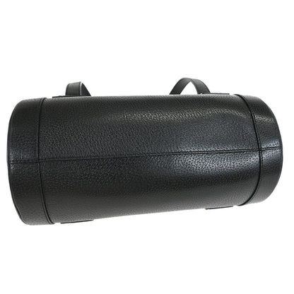 Bvlgari B.Zero1 Logomania Bag Leather, BLACK, LEATHER, Shoulder bag