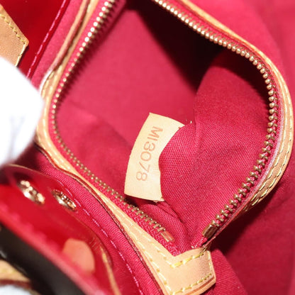 Louis Vuitton Reade Handbag Monogram Vernis, RED, PATENT_LEATHER, Handbag