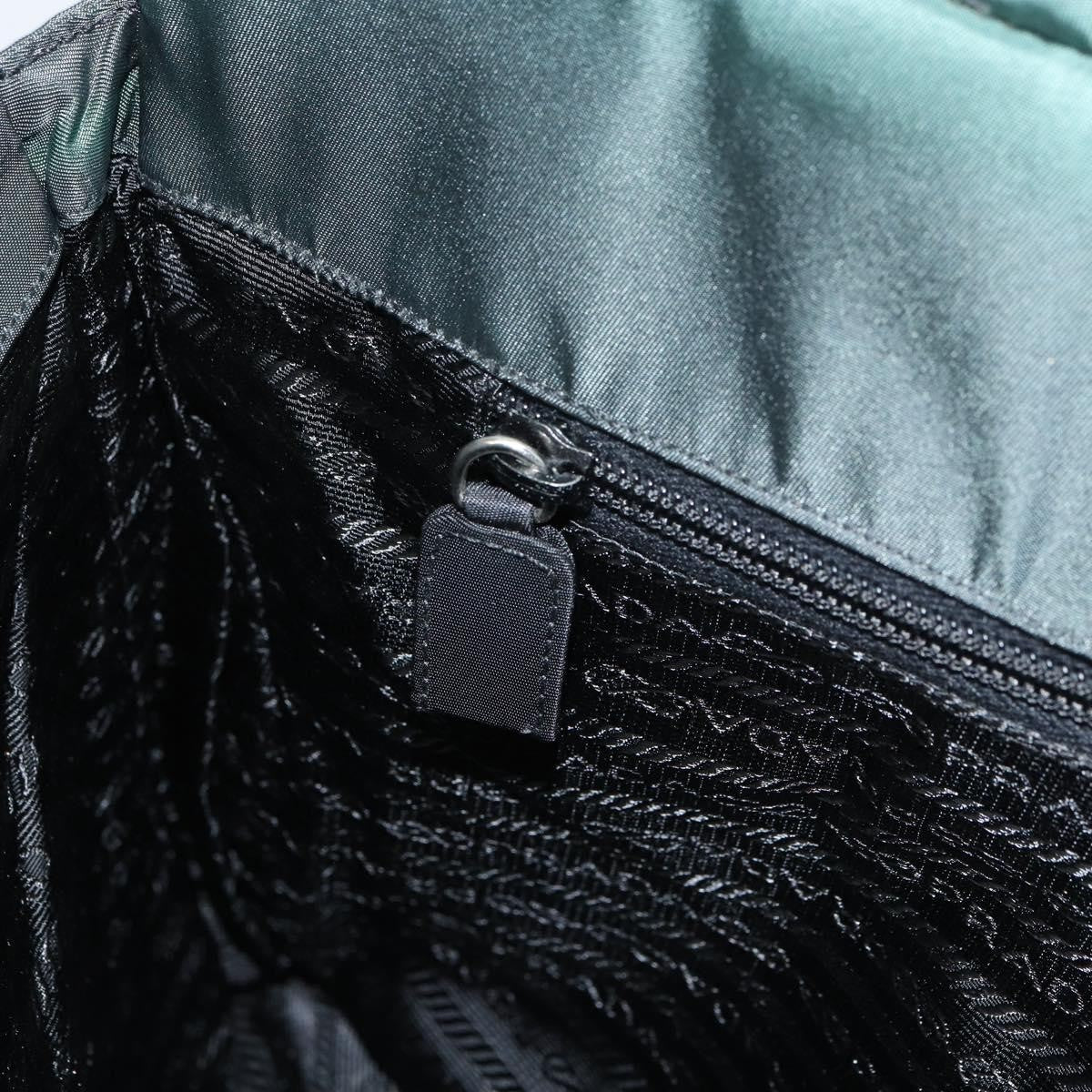 Prada Vintage Handbag Tessuto, KHAKI, NYLON, Handbag