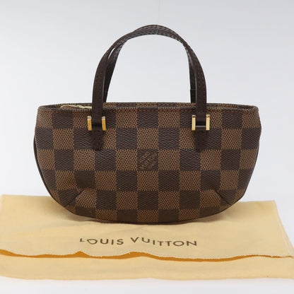 Louis Vuitton Manosque Pochette Damier, BROWN, CANVAS, Clutche & pouche