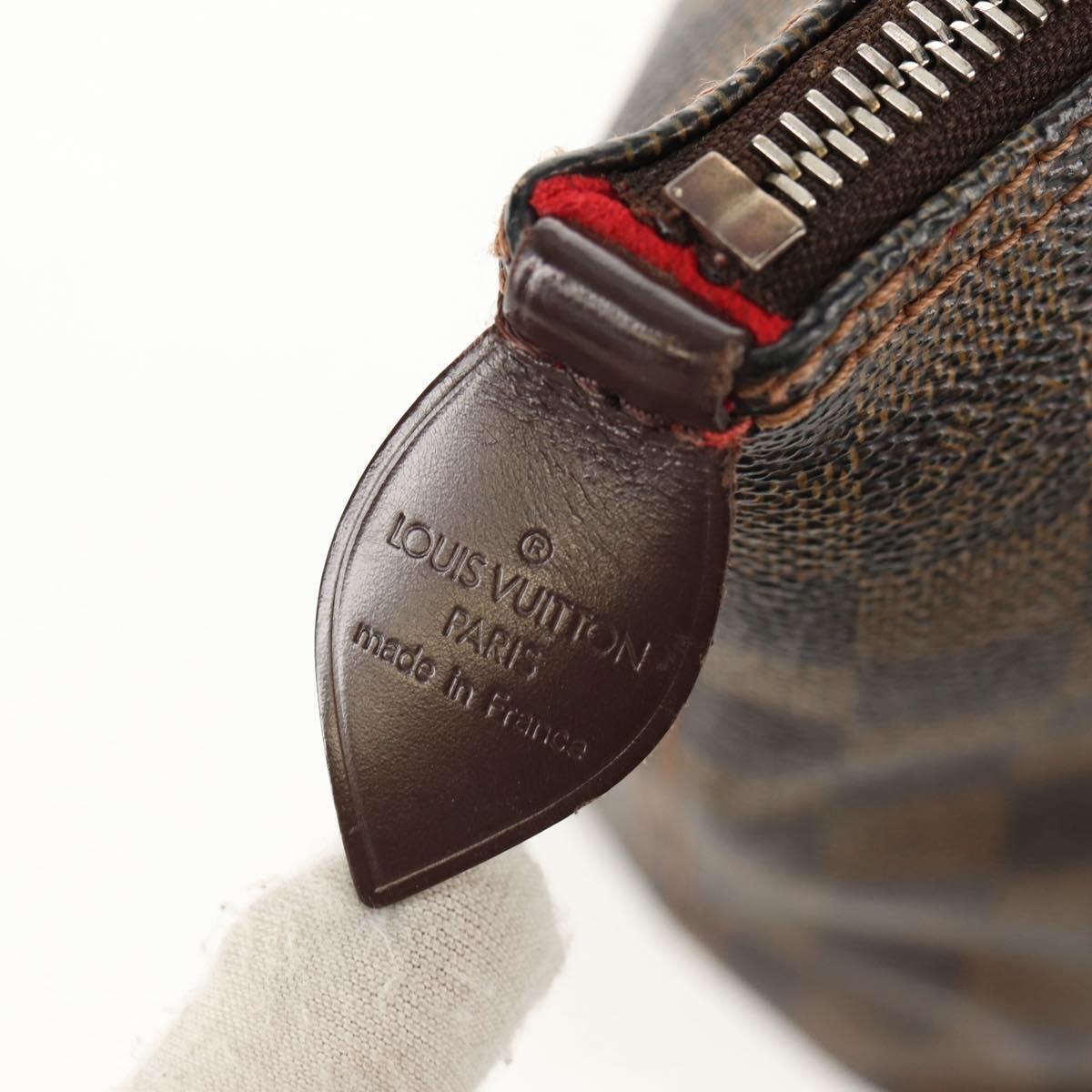 Louis Vuitton Saleya Handbag Damier, BROWN, CANVAS, Tote bag
