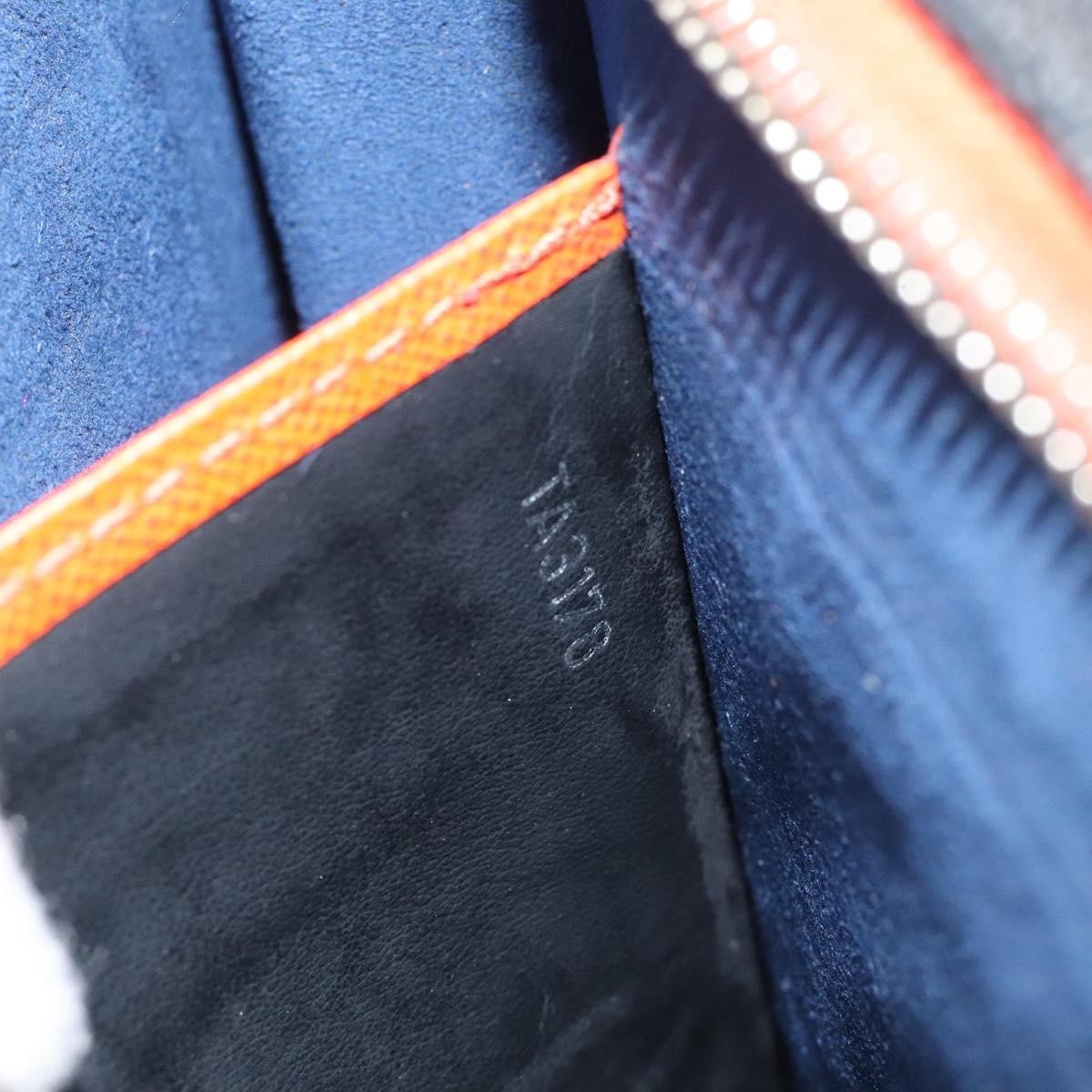 Louis Vuitton Pochette Voyage Epi Leather with Damier Graphite, BLUE, LEATHER, Clutche & pouche