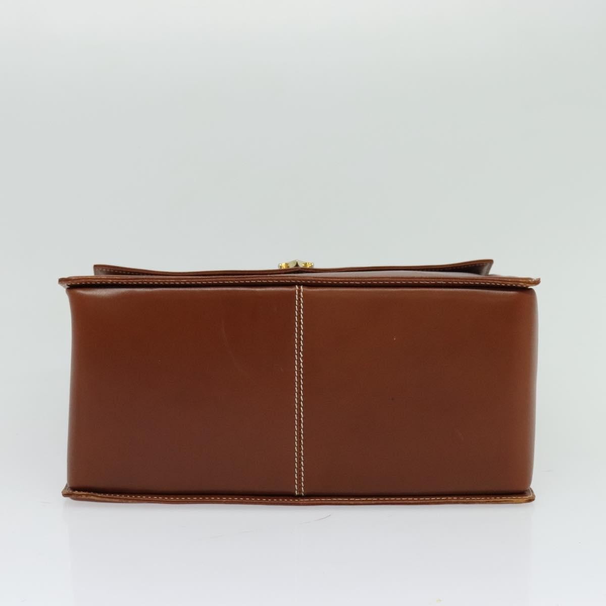 Valentino Garavani Vintage Handbag Leather, BROWN, LEATHER, Handbag