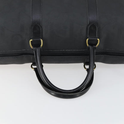 Christian Dior Vintage Trotter Boston Bag PVC, BLACK, PVC, Travel bag