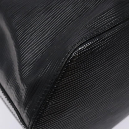 Louis Vuitton Vintage Sac d'Epaule Handbag Epi Leather, BLACK, LEATHER, Handbag