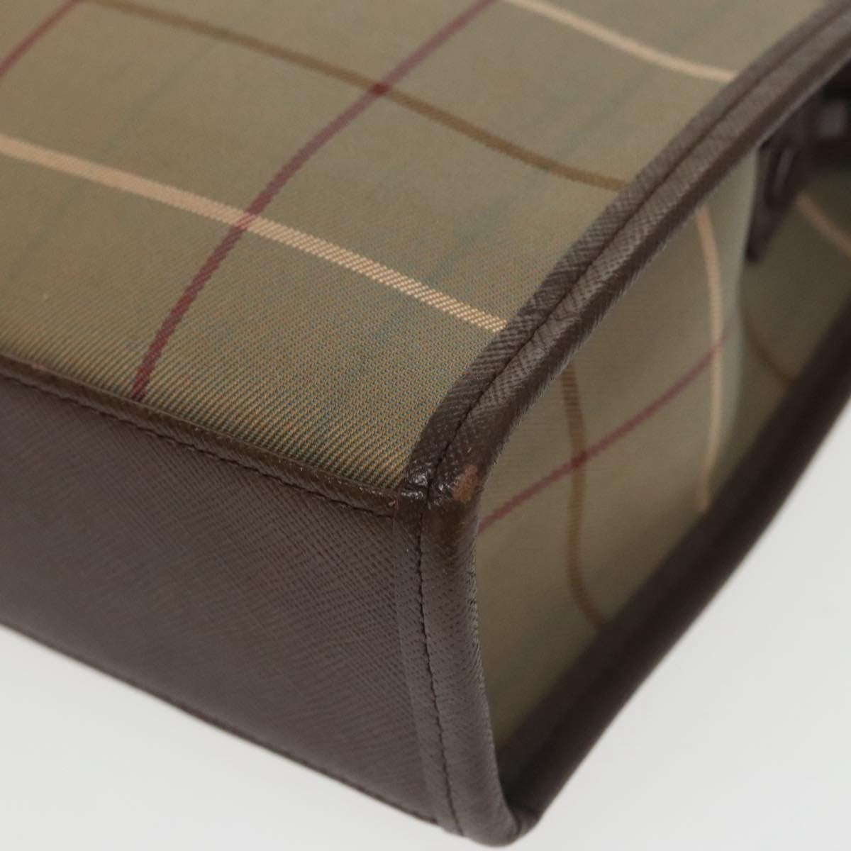 Burberry Nova check Pochette Canvas, BEIGE, CANVAS, Clutche & pouche