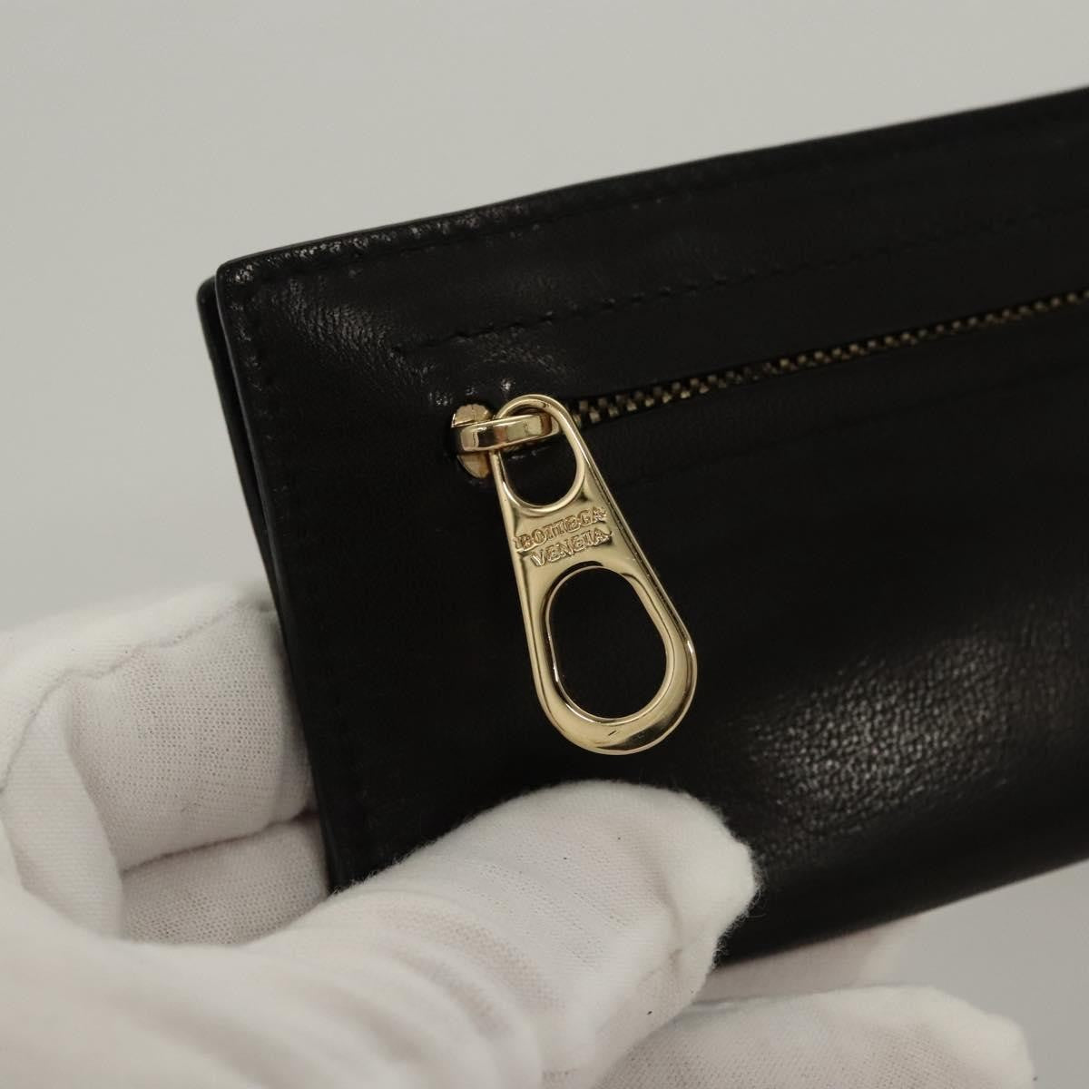 Bottega Veneta Vintage Clutch Leather, BLACK, LEATHER, Clutche & pouche