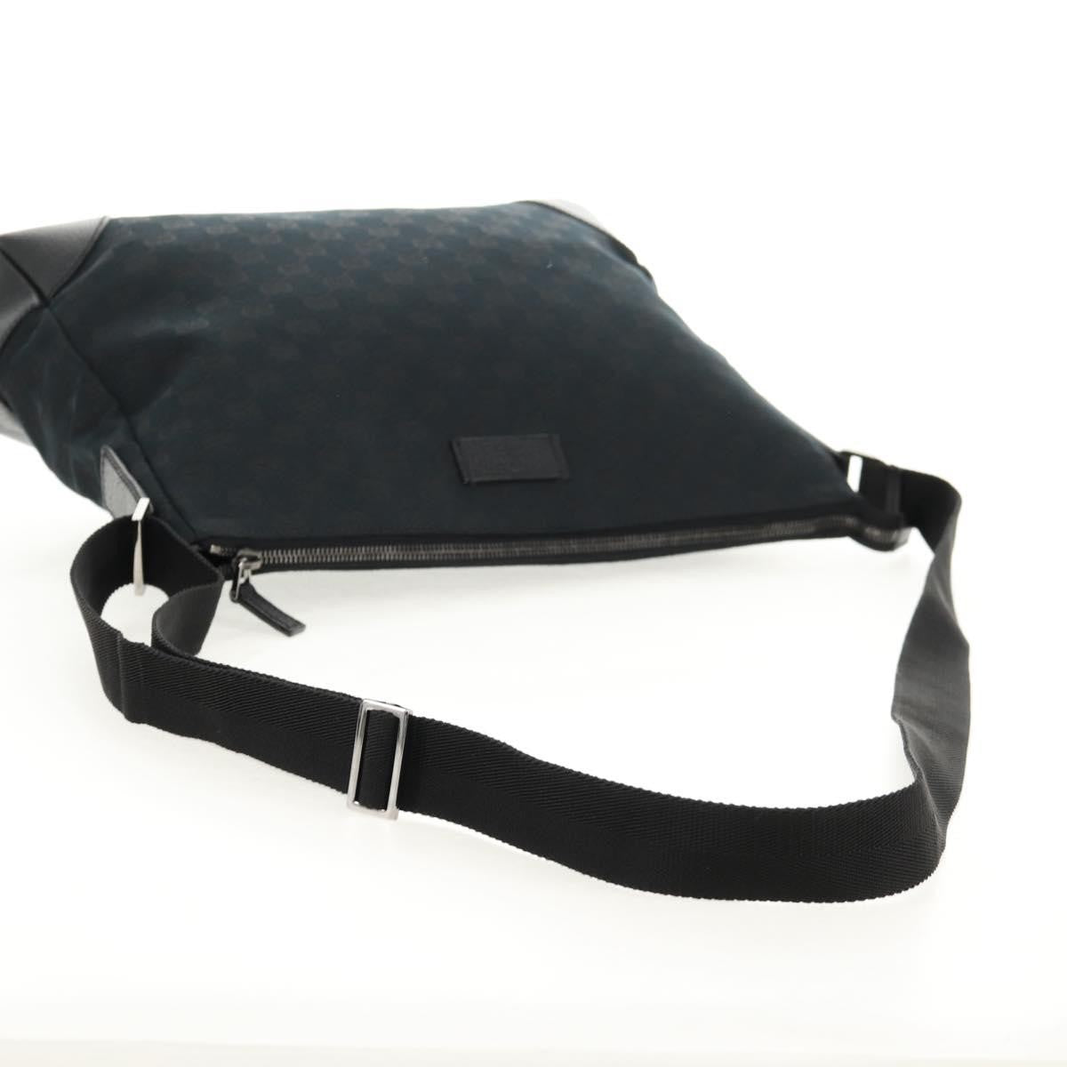 Gucci Original Messenger GG Canvas, BLACK, CANVAS, Shoulder bag