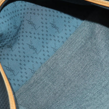 Saint Laurent Vintage Boston PVC Leather, BLACK, PVC, Travel bag