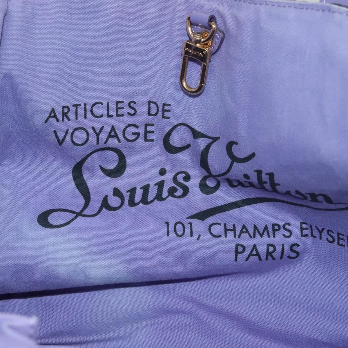 Louis Vuitton Cabas Ipanema Canvas, PURPLE, CANVAS, Tote bag