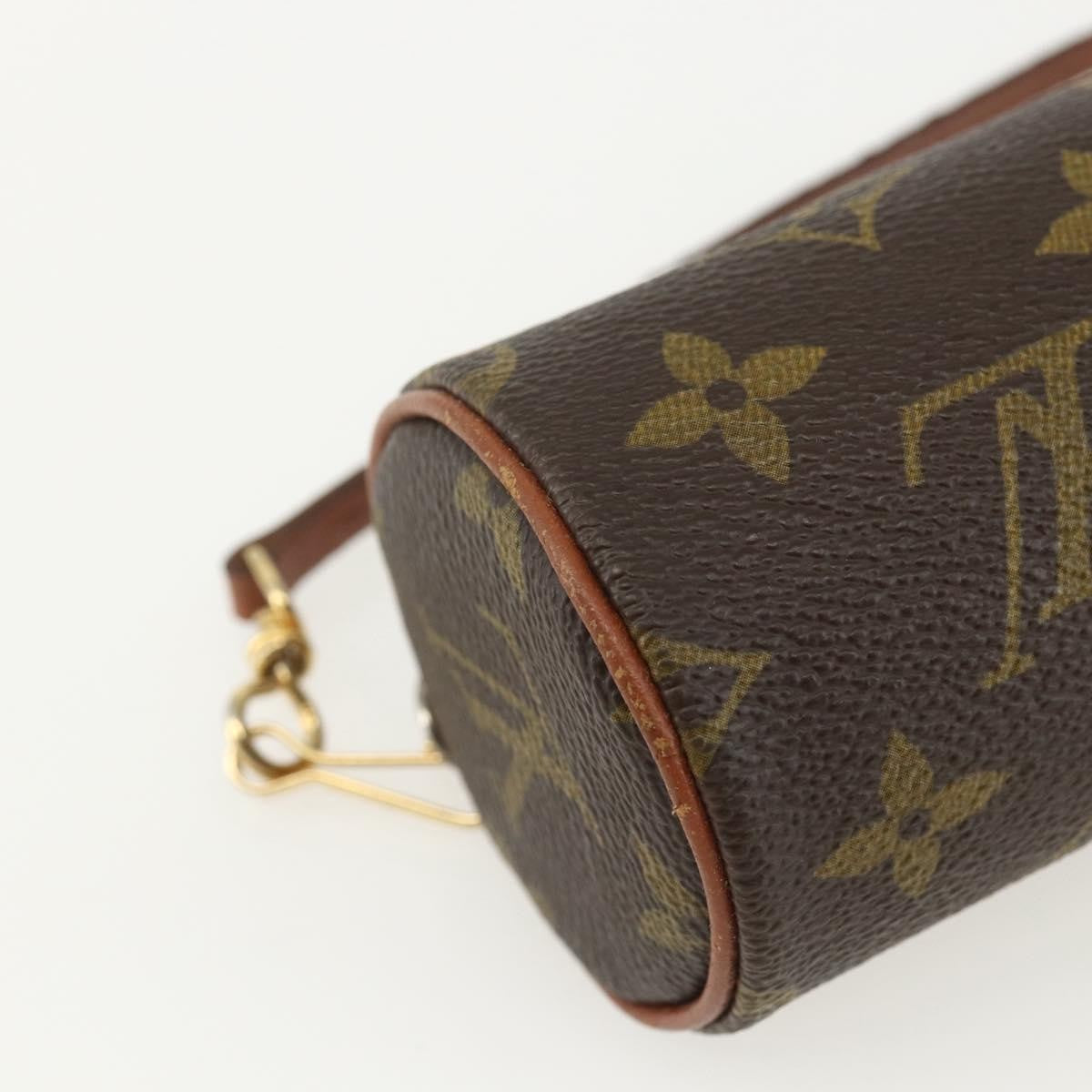 Louis Vuitton Papillon Pochette Monogram Canvas, BROWN, CANVAS, Clutche & pouche