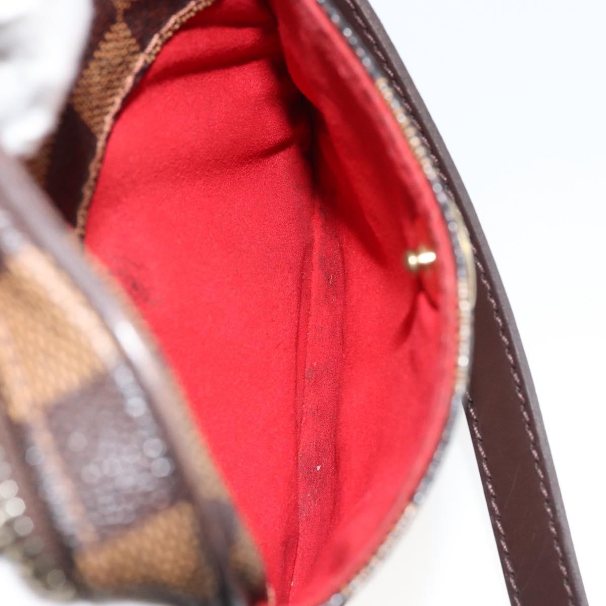 Louis Vuitton Rift Handbag Damier, BROWN, CANVAS, Shoulder bag