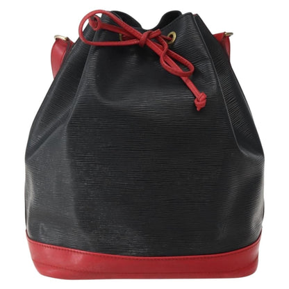 Louis Vuitton Petit Noe NM Handbag Epi Leather, BLACK, LEATHER, Handbag