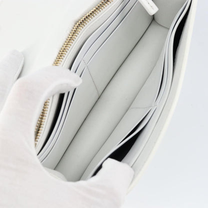 Versace Greca Goddess Wallet on Chain Leather, WHITE, LEATHER, Wallets