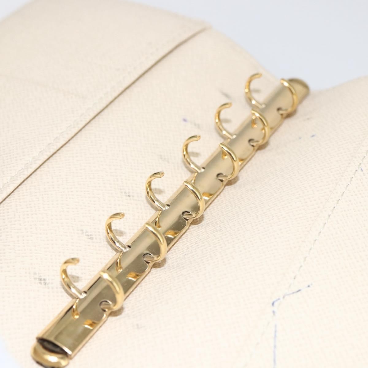 Louis Vuitton Agenda Cover Damier Azur, WHITE, CANVAS, Wallets