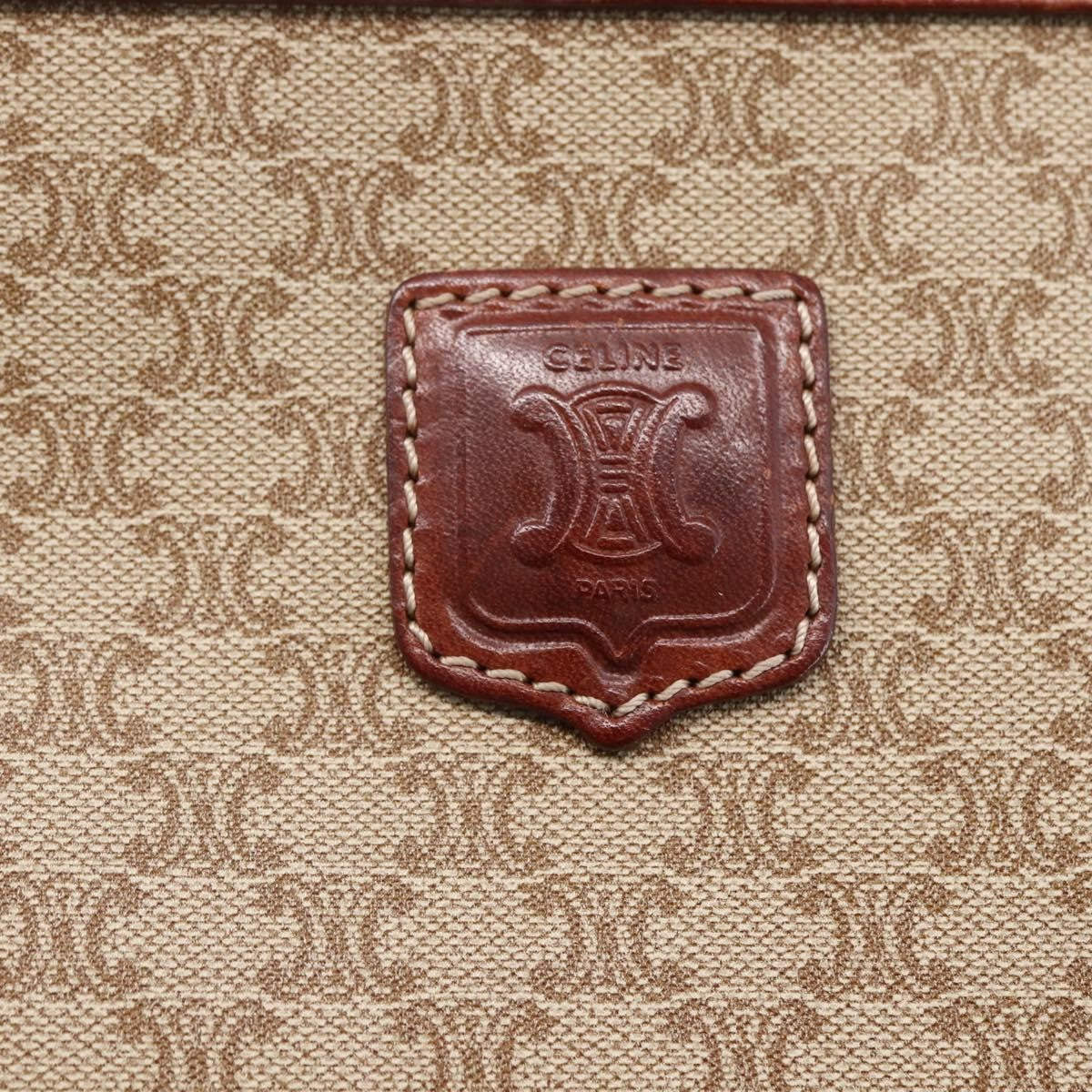 Celine Macadam Pochette Classic, BEIGE, CANVAS, Clutche & pouche