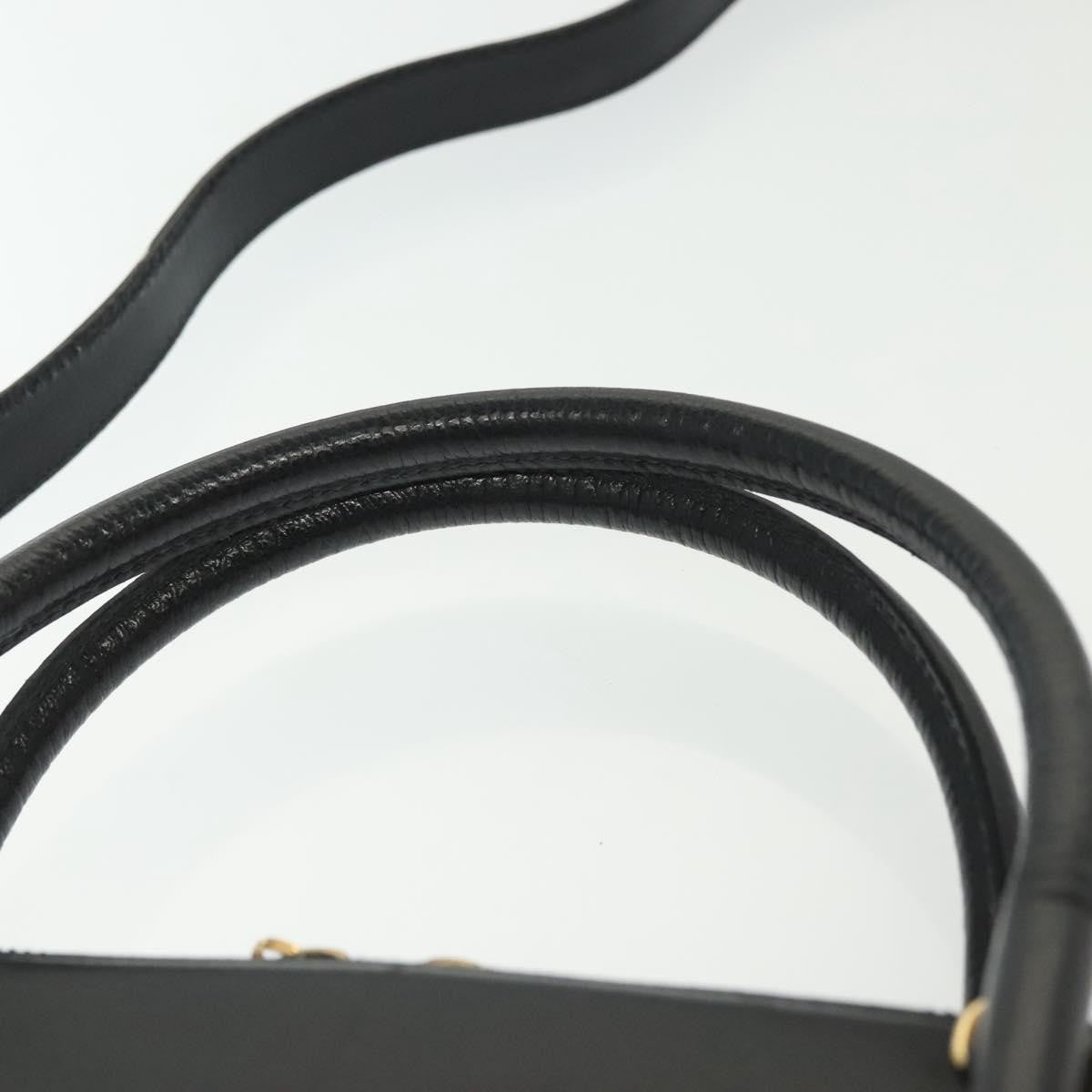 Salvatore Ferragamo Convertible Dome Gancini Leather, BLACK, LEATHER, Handbag