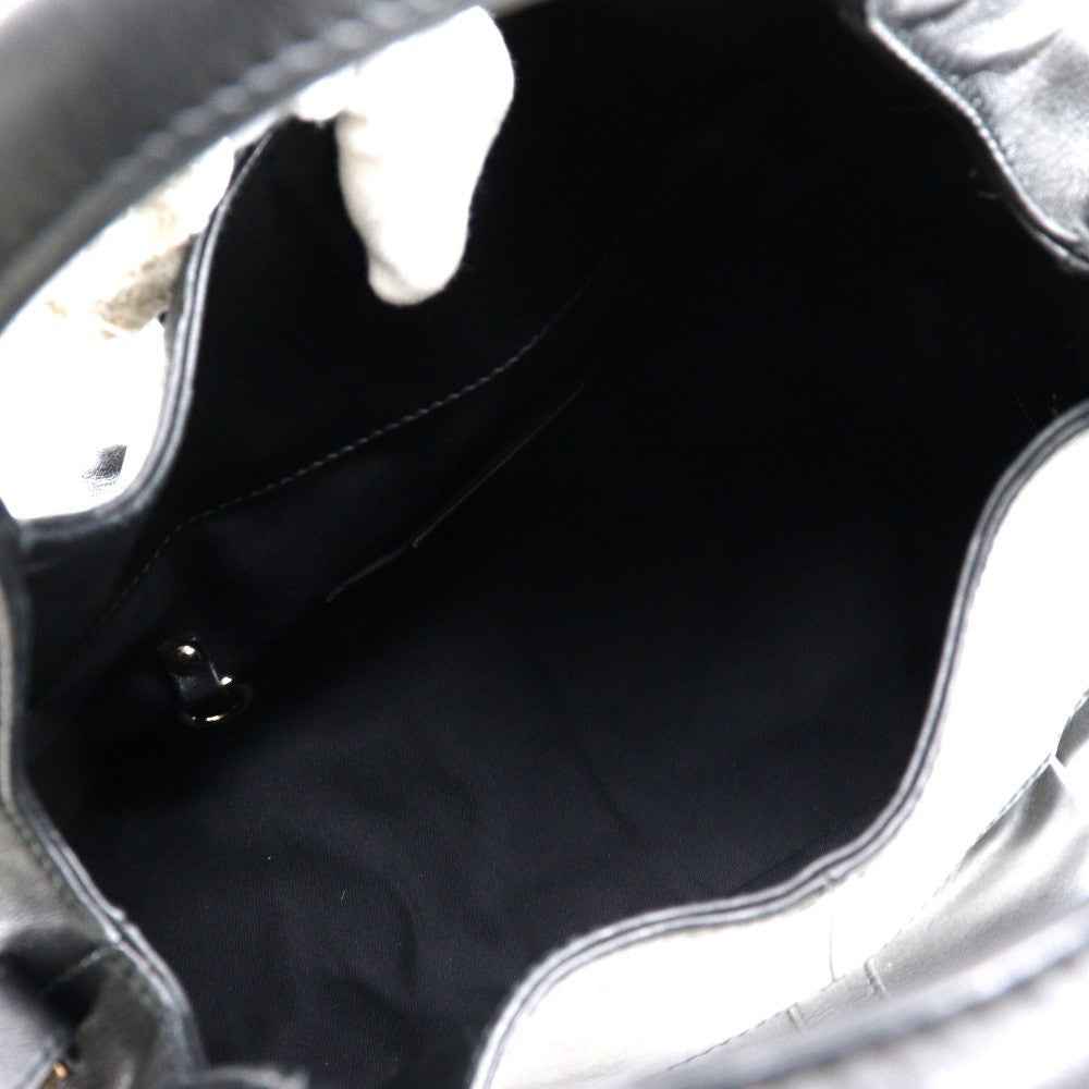 Bvlgari Chandra Hobo Leather, BLACK, LEATHER, Handbag