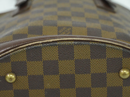 Louis Vuitton Marais Damier, BROWN, CANVAS, Tote bag