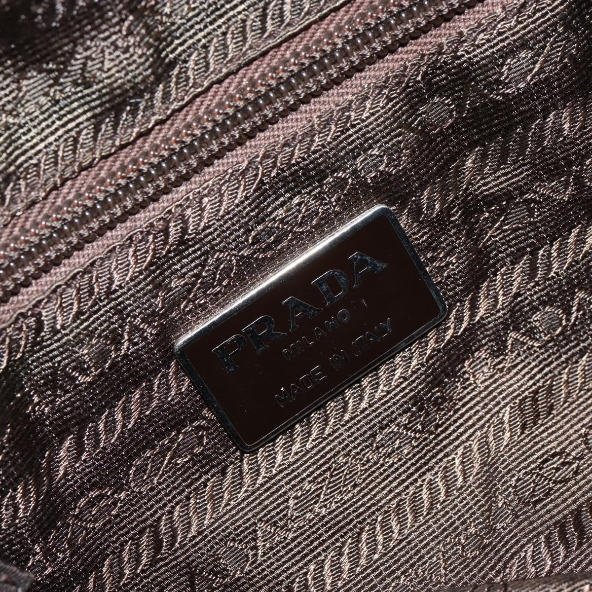 Prada Vintage Handbag Tessuto, GREEN, NYLON, Handbag