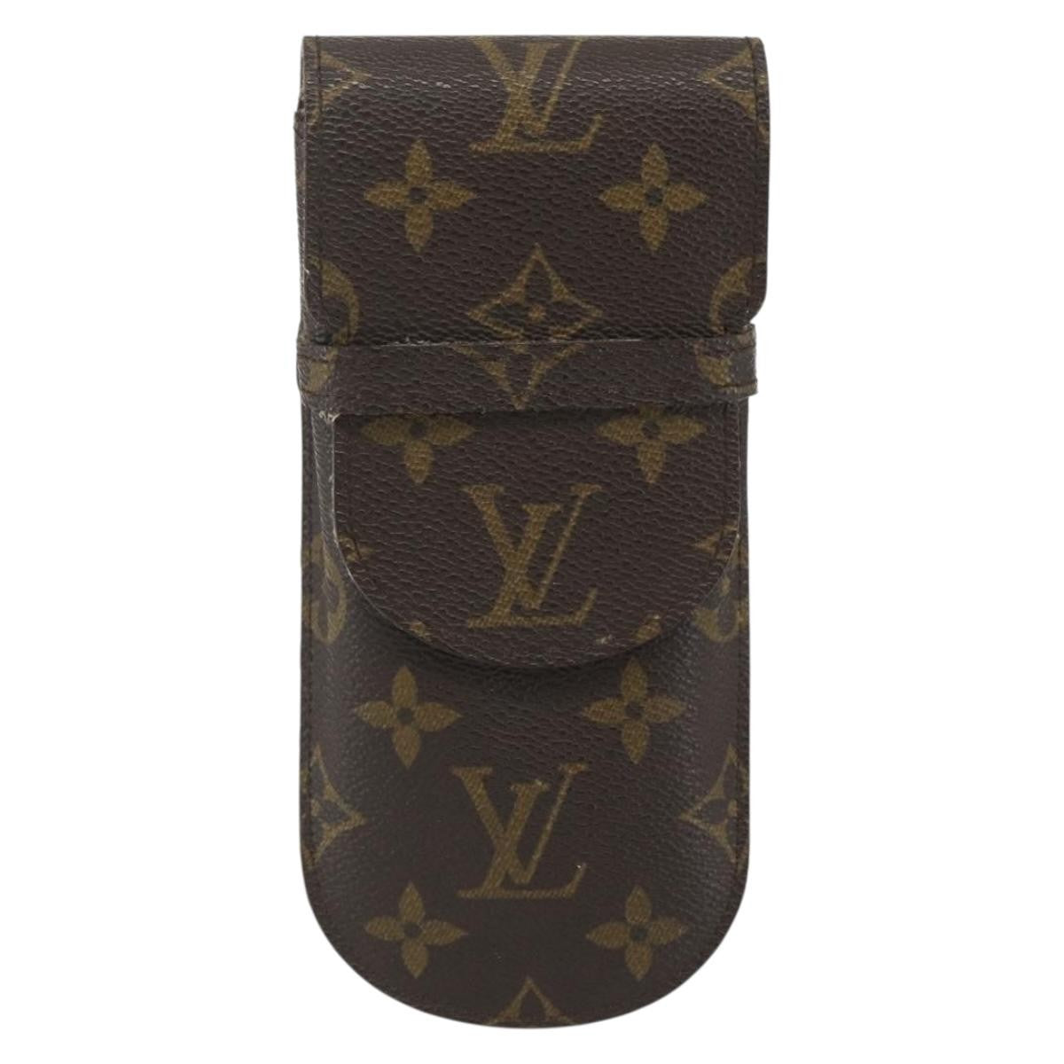 Louis Vuitton Etui à lunette Canvas, BROWN, CANVAS, Wallets