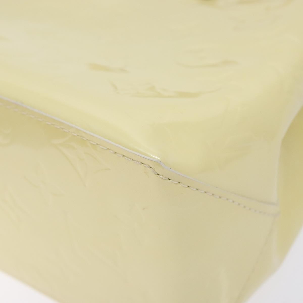 Louis Vuitton Reade Handbag Monogram Vernis, BEIGE, PATENT_LEATHER, Handbag