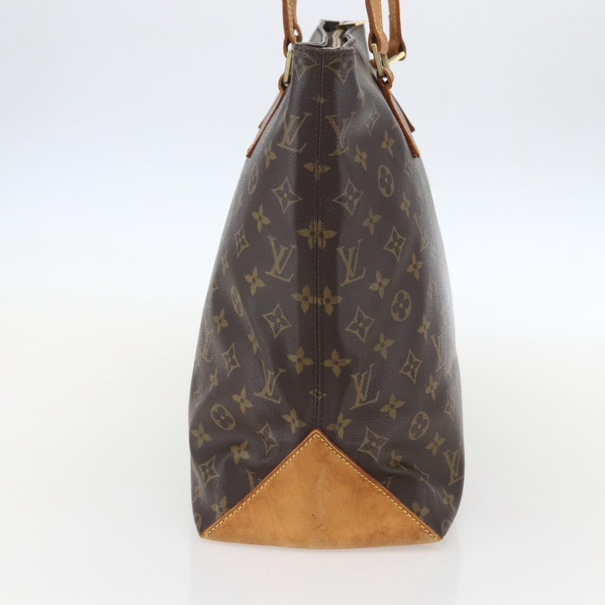 Louis Vuitton Cabas Mezzo Monogram Canvas, BROWN, CANVAS, Tote bag